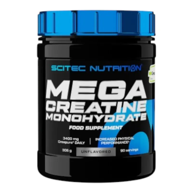 Mega Creatine Monohydrate Creapure 306 Gr Económico