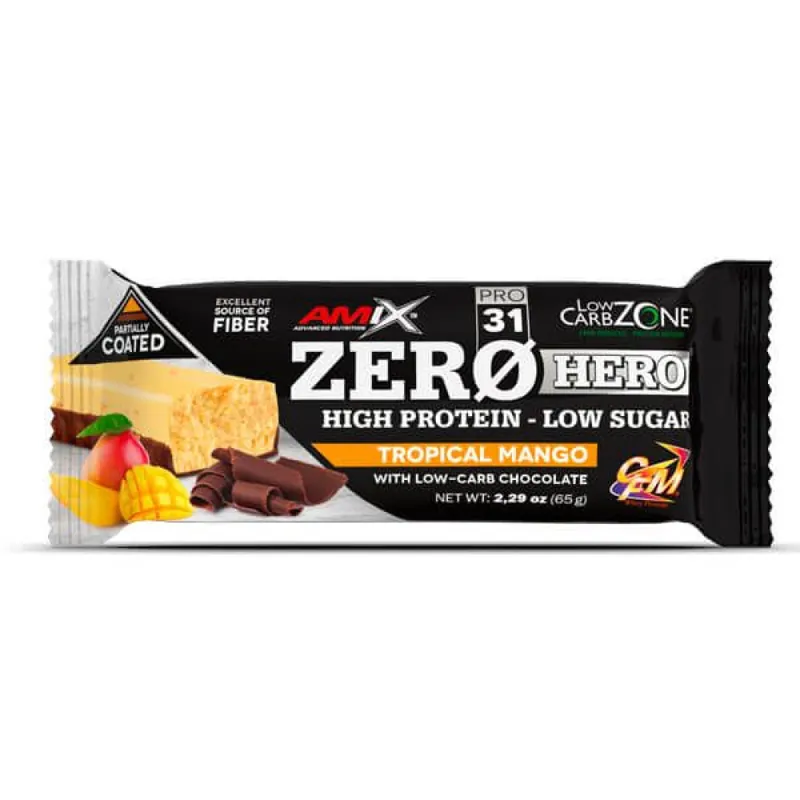 Zero Hero 31% Protein Bar 65 Gr 1 Ud Mango Envío Exprés