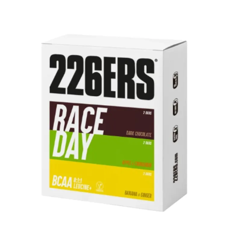 Garantía Incluida Box Race Day Bar Bcaas 6 X 40 Gr Mix