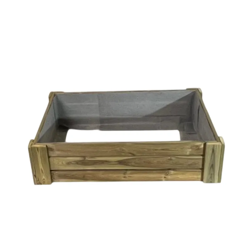 Más Vendido Cajón De Cultivo Solana. Altura De 30 Cm. Sin Base. Vidahuerto 120x120x30 Cm.