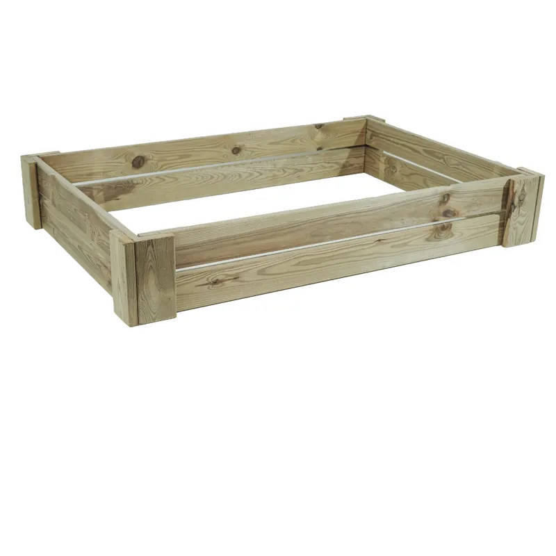 Últimas Unidades Cajón De Cultivo Kaira. Altura De 20 Cm. Sin Base. Vidahuerto 120x100x20 Cm.