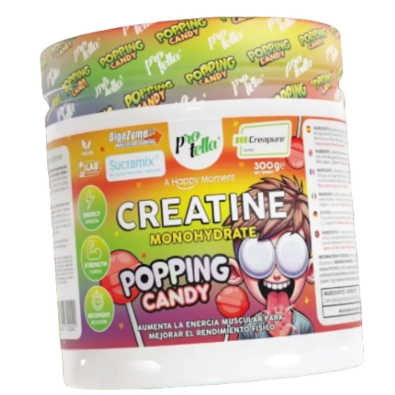 Lujoso Creatina Creapure 300 Gr Popping Candy