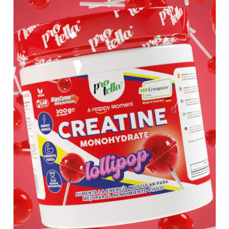 Máxima Calidad Creatina Creapure 300 Gr Lollipop