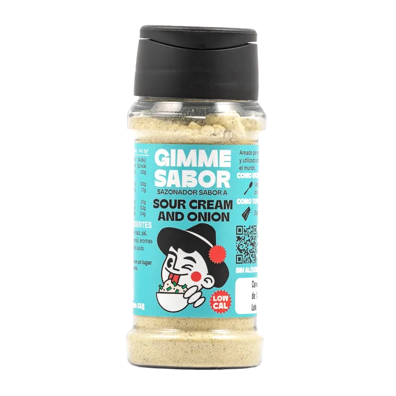 Sazonador vegetal sabor sour cream and onion No Te Lo Pierdas