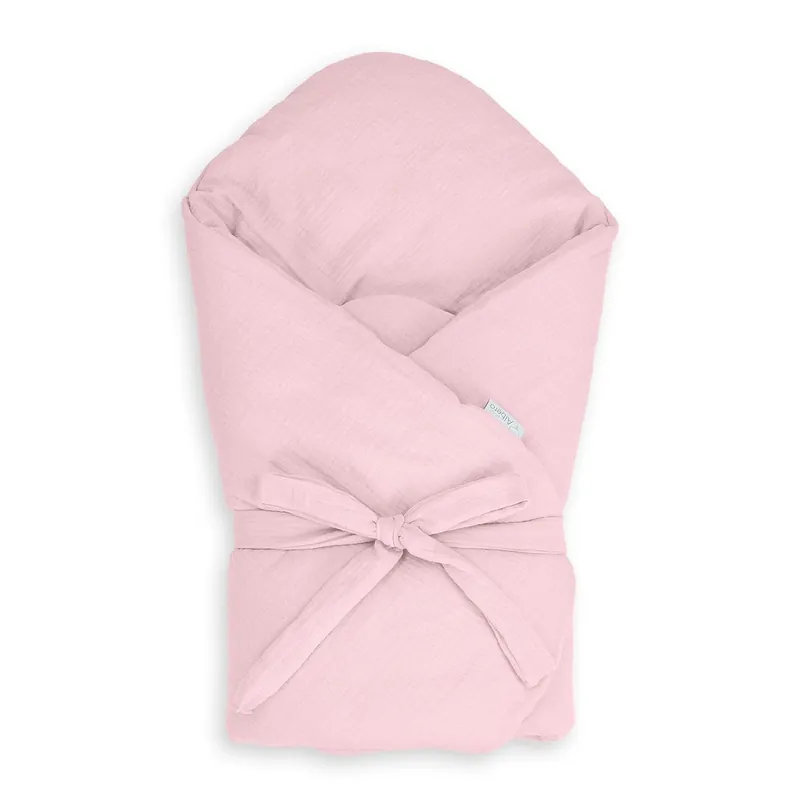 Saco Capazo 4 En 1 Muselina Rosa Más Vendido