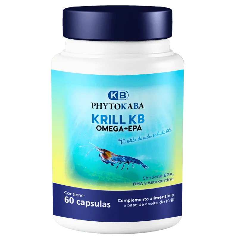 Krill Kb 60 Perlas Con Dha Y Epa. Omega 3 Novedad