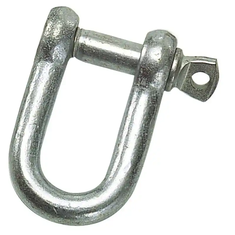 Grillete Recto Galvanizado 5 Mm. 3/16 Uso Domestico Gran Oferta