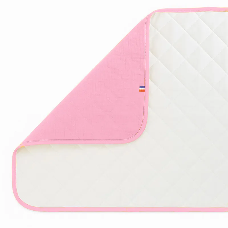 Compra Hoy Alfombrilla De Cambiar Nomada En Algodón Bio Rosa