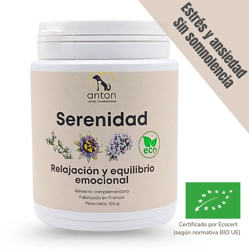 Ocasión Especial Suplemento natural para perros y gatos – Fórmula Serenidad ECO 100 g