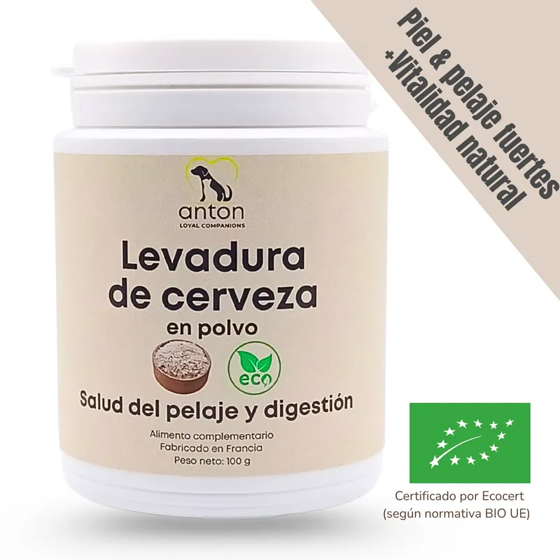 Oferta Especial Suplemento natural para perros y gatos – Levadura de cerveza ECO - 100g