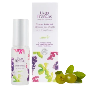 Hecho A Mano Crema Hidratante Antiedad Uvas Frescas 50 ml