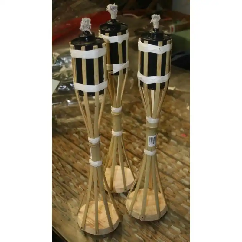Antorcha bambu de pie 35 cm Disponible Ahora