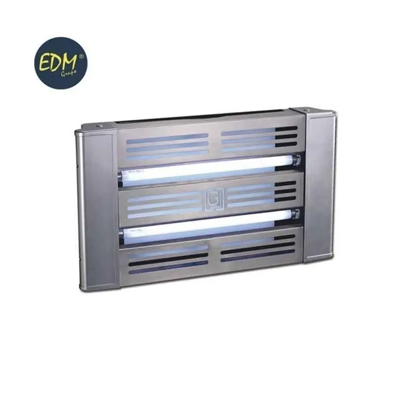 Mata insectos electrico con 2x15W acero Devolución Gratuita