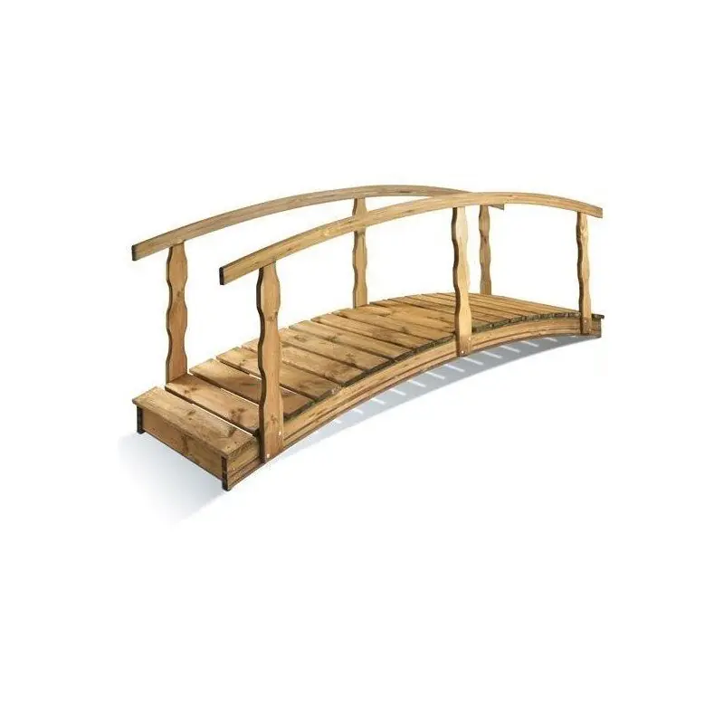 Precio Reducido Puente de madera Quebec grande