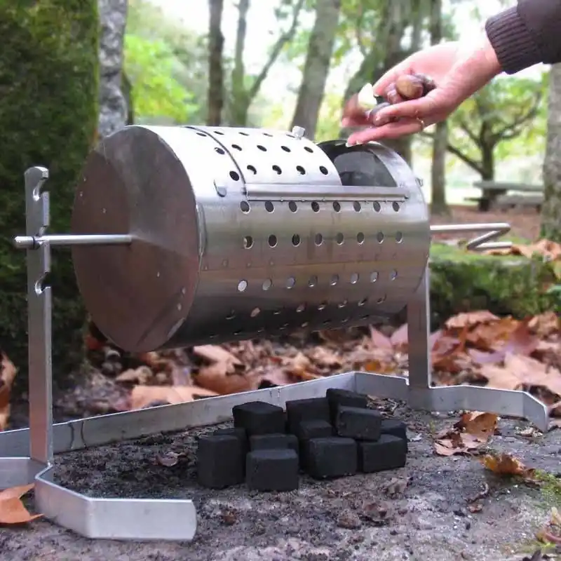 Oferta Flash Asador de castañas inoxidable