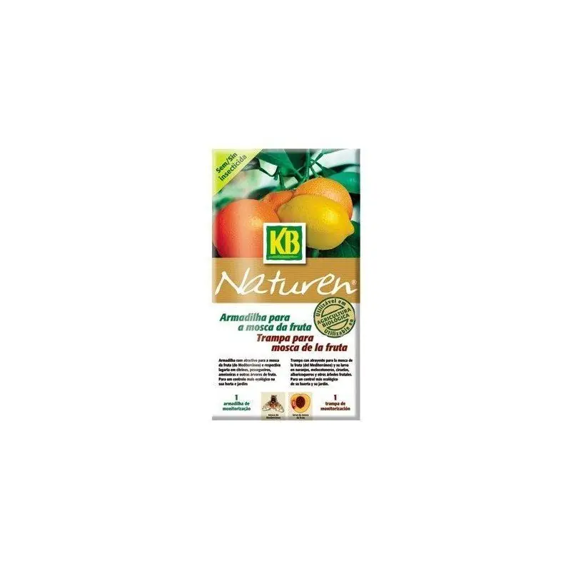 Envío Exprés KB Trampa Mosca de la Fruta para cítricos 1ud