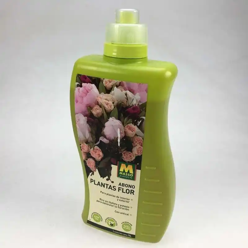 Precio Reducido Abono líquido liquido plantas flor Massó 1L