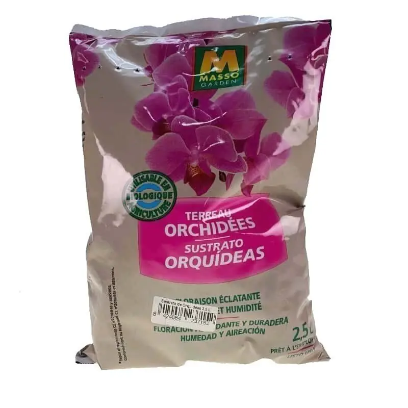 Certificado Sustrato de Orquideas, Massó 2.5 L