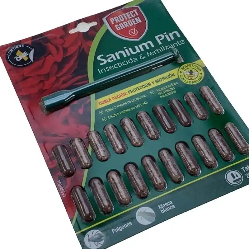 Insecticida Sanium Pin 20x2 gr Marca Reconocida