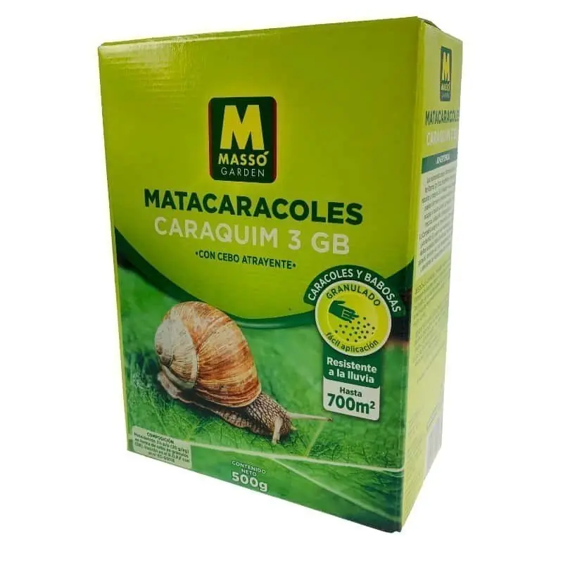 Favorito De Clientes Matacaracoles 500 gr Caraquin 3 GB