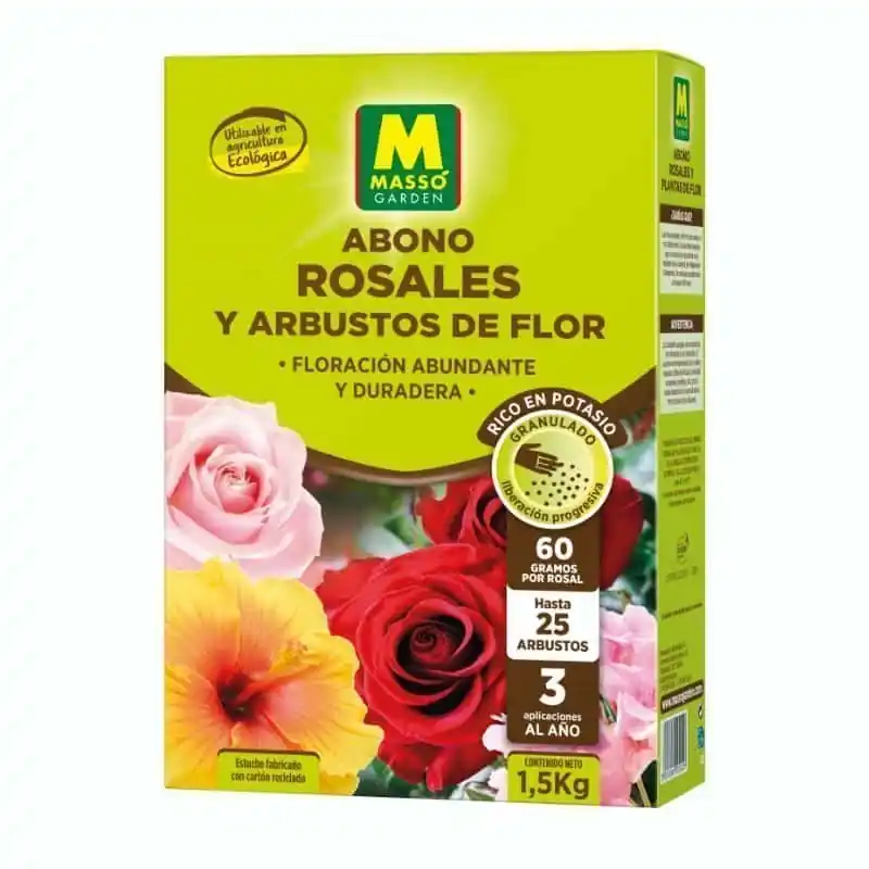 Abono rosales y arbustos de flor Barato