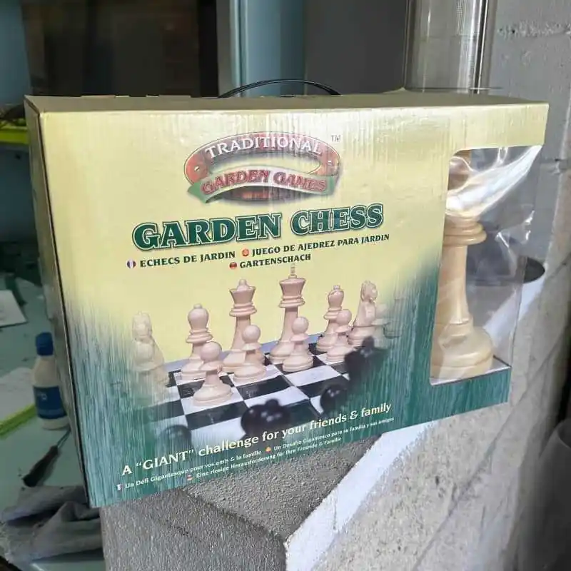Oferta Limitada Ajedrez mediano GARDEN CHESS