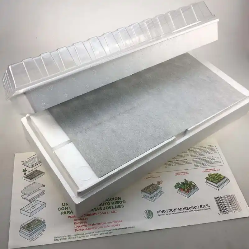 Certificado Mini invernadero con autorriego