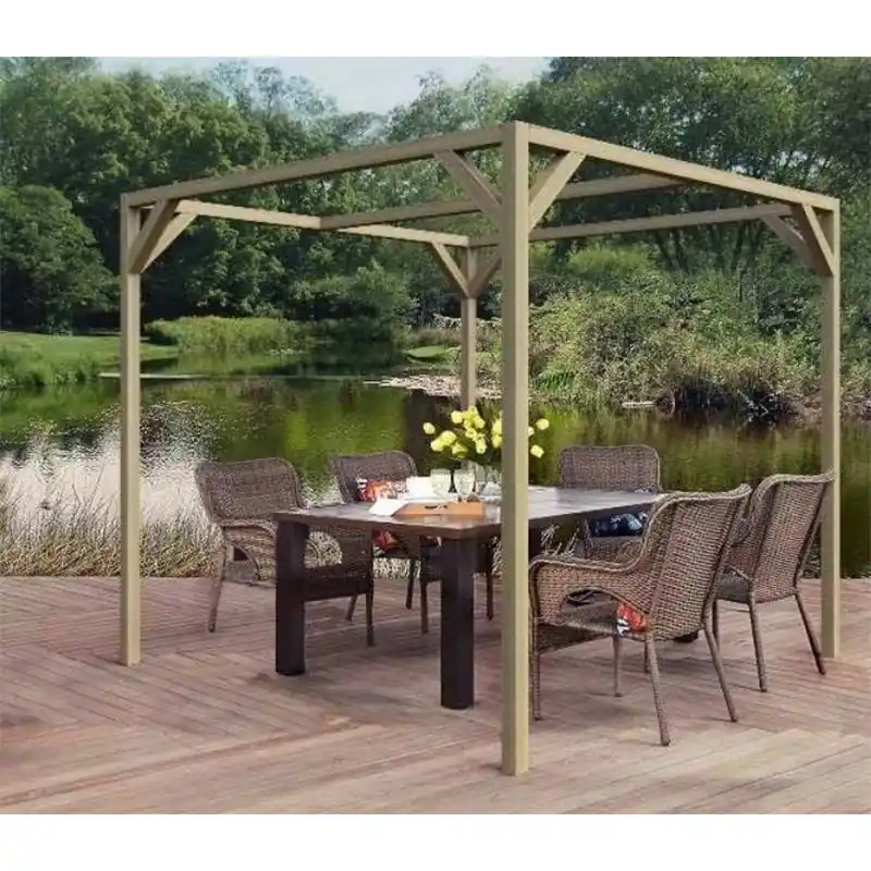 Solo Por Tiempo Limitado Pérgola de madera maciza modelo Vigo