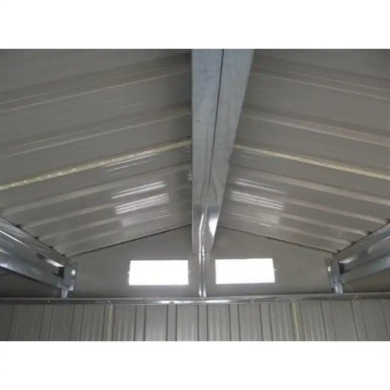 Caseta metálica glasgow verde 6.3 m2 Precio De Fábrica