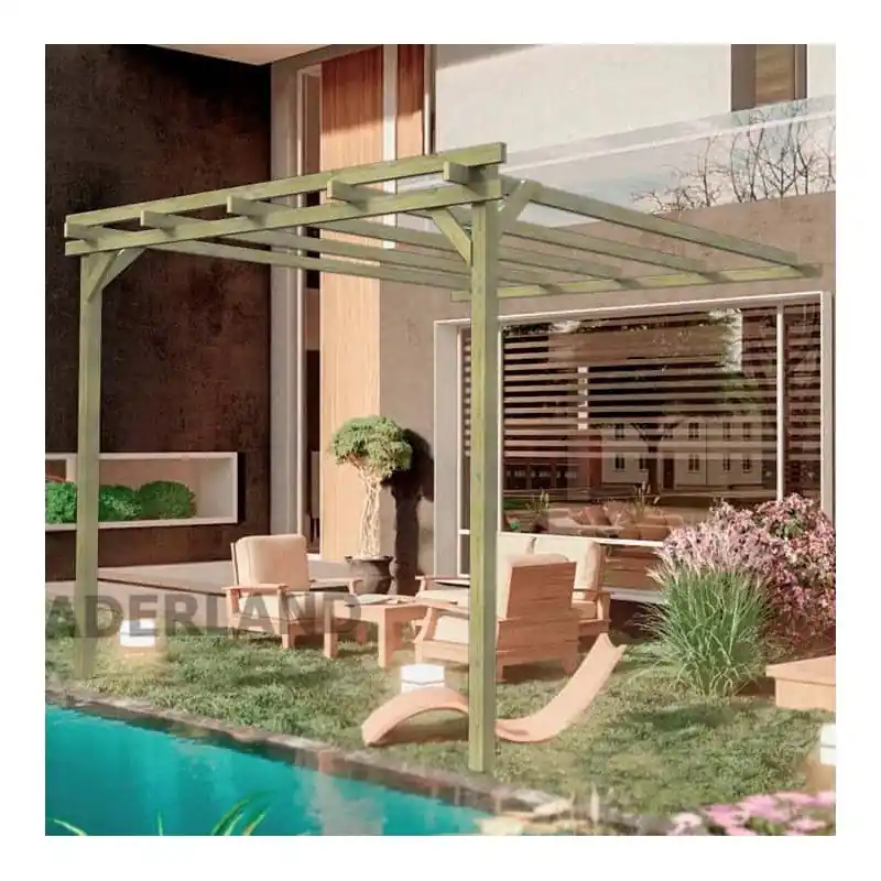 Envío Inmediato Pérgola Burdeos