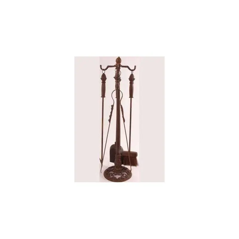 Garantía Incluida Soporte de herramientas de chimenea + 4 piezas