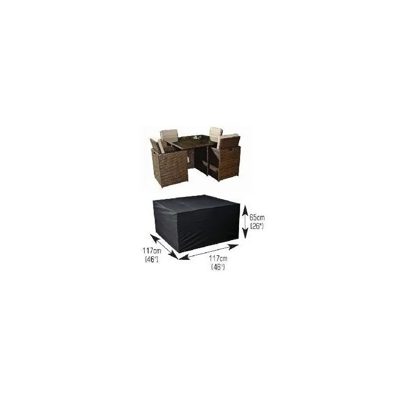 M645 Funda conjunto mesa cuadrada+4 silla mediano Tendencia