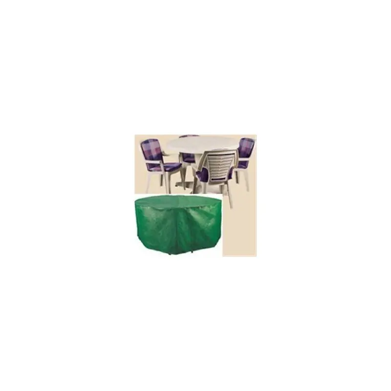 Precio Rebajado B320 Funda Set Patio Circular 4/6 sillas polietileno