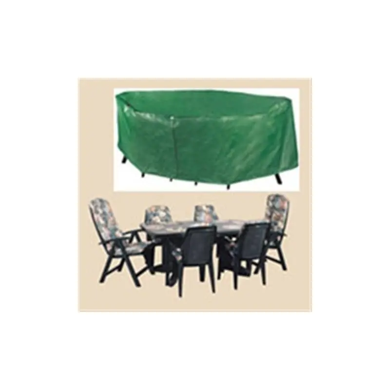 Precio De Fábrica B330 Funda Set Patio Rectangular 6 sillas polietileno