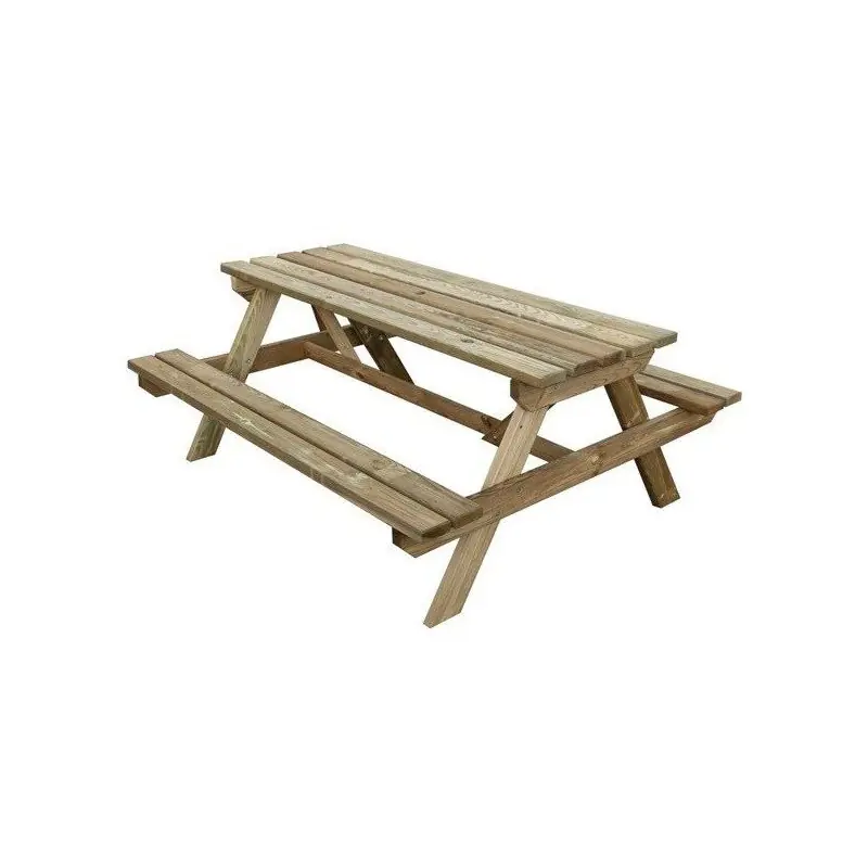 Última Oportunidad Mesa picnic madera First 170 x 139,5 x 71