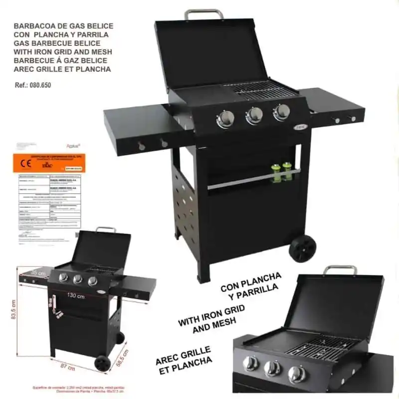 Barbacoa de Gas Belice Promoción