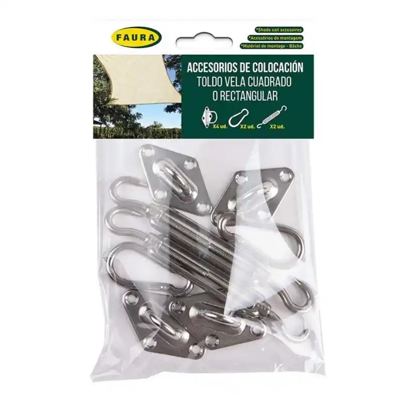 Accesorios toldos vela cuadrados Envío Internacional