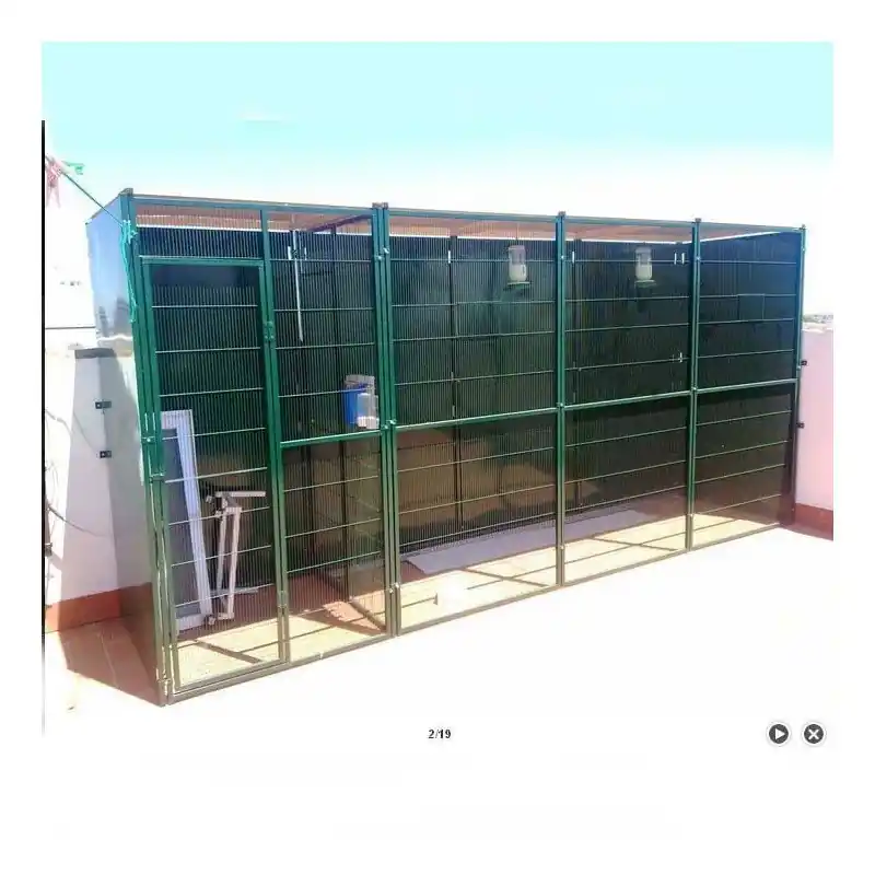 Voladero jardin techo plano 4x1 m Trasera y laterales opacos Oferta Flash