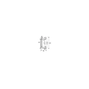 Liquidación ASA CORREDRA ALUMINIO PLATA 173MM