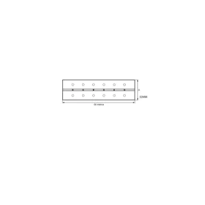 Venta Final BISAGRA PIANO NIQUEL 32MM ML
