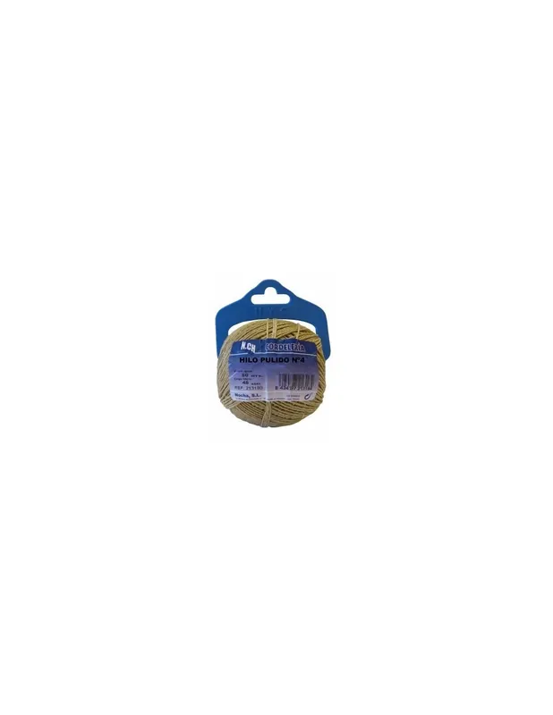 CUERDA HILO LINO PULIDO Nº 4 100 GRS Profesional