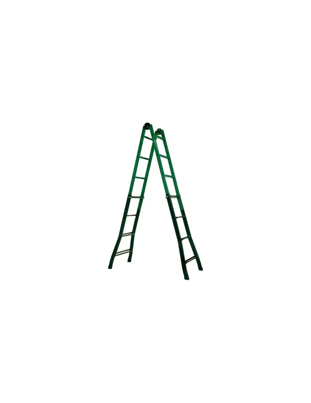 ESCALERA TELESCOPICA VERDE -14 MIRAGGIO Nueva Colección