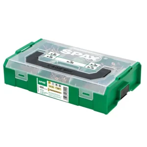MALETIN TORNILLOS SPAX 650 PIEZAS Disponible Ahora