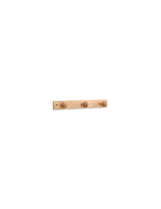 Últimas Unidades PERCHERO MADERA PINO 3 POMOS PINO NATURAL