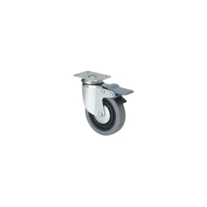 RUEDA GOMA GRIS BH-80 CON FRENO 1-0386 Última Versión