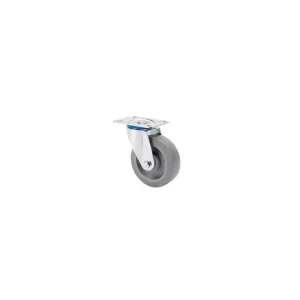 Promoción Exclusiva RUEDA INDUSTRIAL 80MM PRG GOMA GRIS ELASTICA 120KG