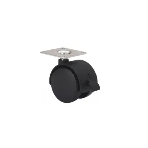 Envío Exprés RUEDA NEGRO PLATINA C/FRENO DK50 1-0404