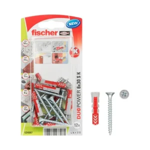 TACO DUOPOWER 6X30 S K CON TORNILLO Tendencia