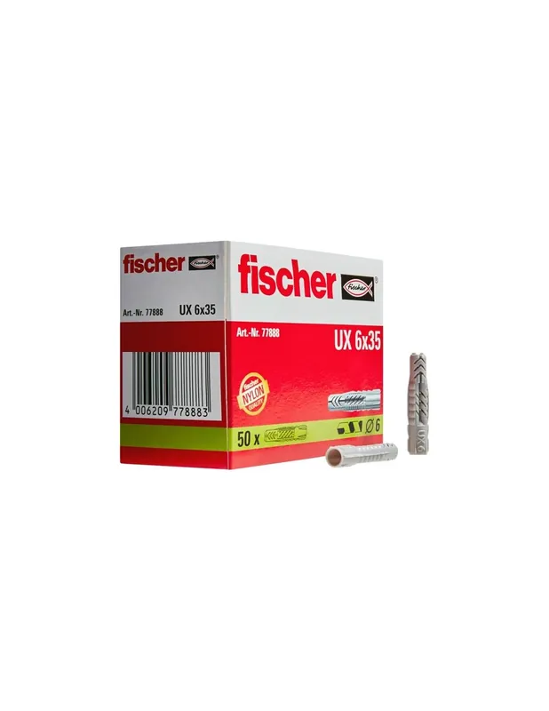 TACO FISCHER UX-6X35 EN CAJA caja 50ud Económico