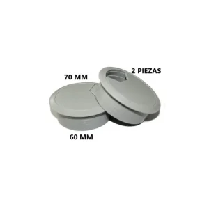 Rebajas TAPA PASA CABLES GRIS 60 X 22 MM